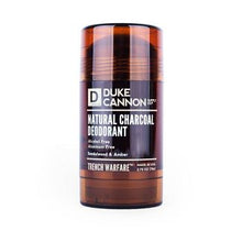 Load image into Gallery viewer, Duke Cannon Natural Charcoal Deodorant Sandalwood &amp; Amber