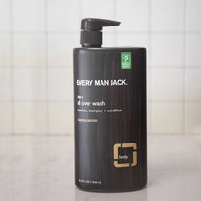 Load image into Gallery viewer, Every Man Jack Sandalwood 3-in-1 All Over Wash - 32 fl oz