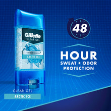 Load image into Gallery viewer, Gillette Arctic Ice Clear Gel Antiperspirant &amp; Deodorant - 3.8oz