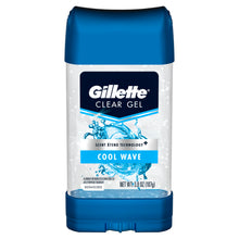 Load image into Gallery viewer, Gillette Cool Wave Clear Gel Antiperspirant &amp; Deodorant