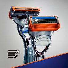 Load image into Gallery viewer, Gillette Fusion5 Men&#39;s Razor - 1 Handle + 2 Refills