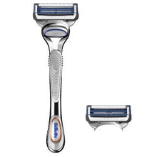 Load image into Gallery viewer, Gillette SkinGuard Men&#39;s Razor - 1 Handle + 2 Razor Blade Refills