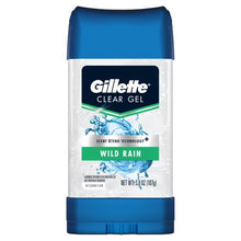 Load image into Gallery viewer, Gillette Wild Rain Clear Gel Men&#39;s Antiperspirant &amp; Deodorant Twin Pack - 7.6 oz