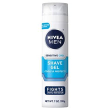 Load image into Gallery viewer, NIVEA Men Aerosol Can Sensitive Cool Shaving Gel - 7oz