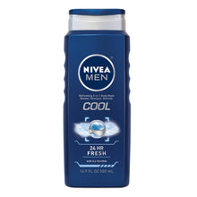Load image into Gallery viewer, NIVEA Men Cool 3-in-1 Body Wash Bottle - 16.9oz