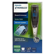 Load image into Gallery viewer, Philips Norelco Series 7200 Beard &amp; Hair Men&#39;s Electric Trimmer with Vacuum - BT7215/49