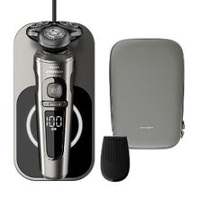 Load image into Gallery viewer, Philips Norelco Series 9860 Wet &amp; Dry Men&#39;s Rechargeable Electric Shaver with Qi - SP9860/86