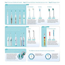 Load image into Gallery viewer, Philips Sonicare HX6062/64 DiamondClean Standard Replacement Toothbrush Head - 2pk